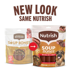 Texture douce Soup Bones Nutrish, facile sur les gencives.