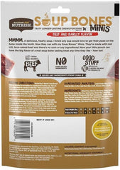 Rachael Ray Nutrish Soup Bones Minis goût boeuf et orge, bouchée rassasiante