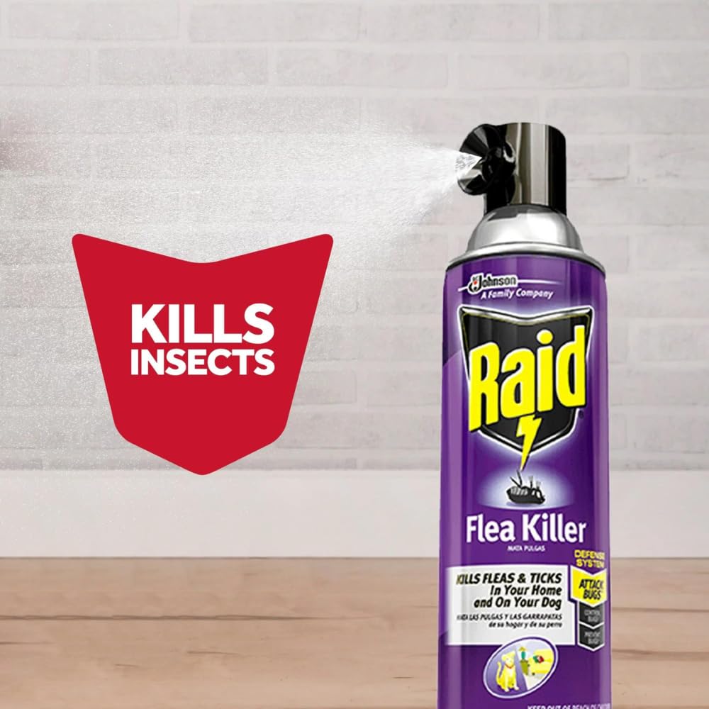Raid Puces Plus – Régulateur de croissance des insectes intégré