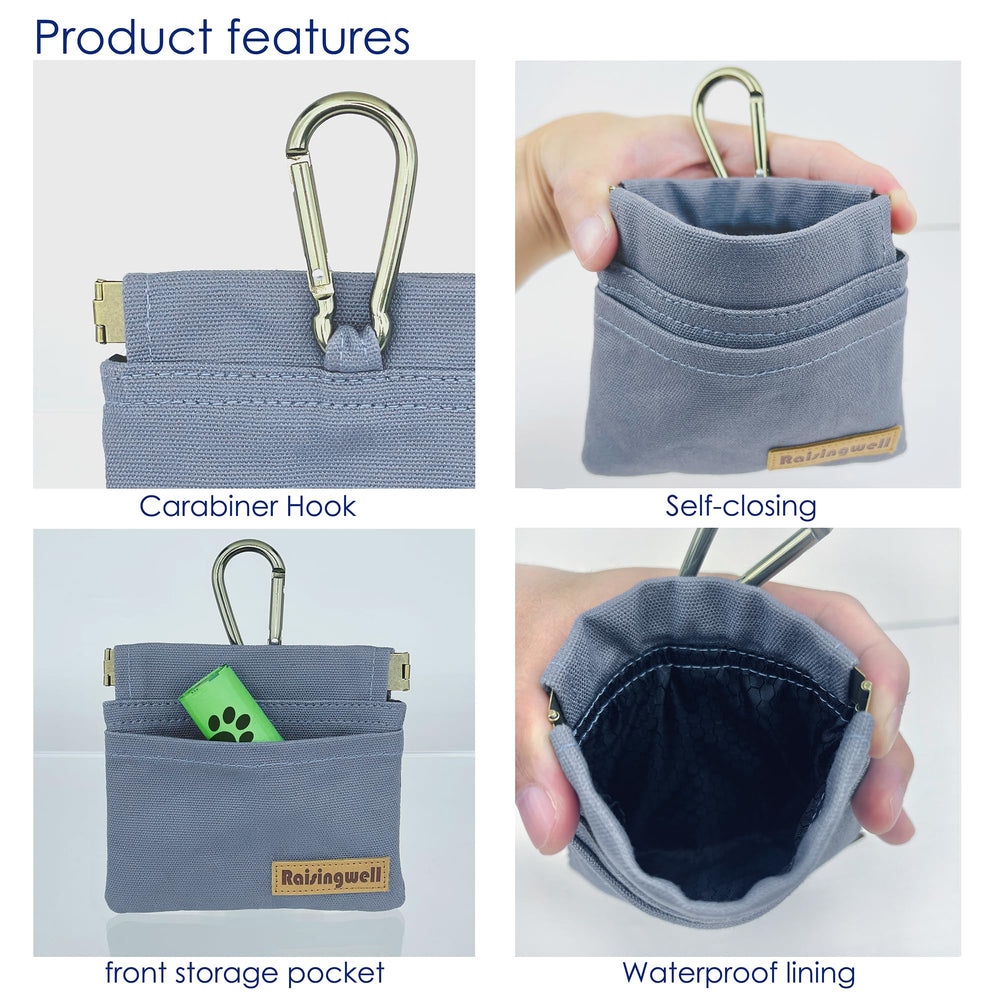 Raisingwell ouverture-auto-fermeture, prise rapide des friandises sans les mains.