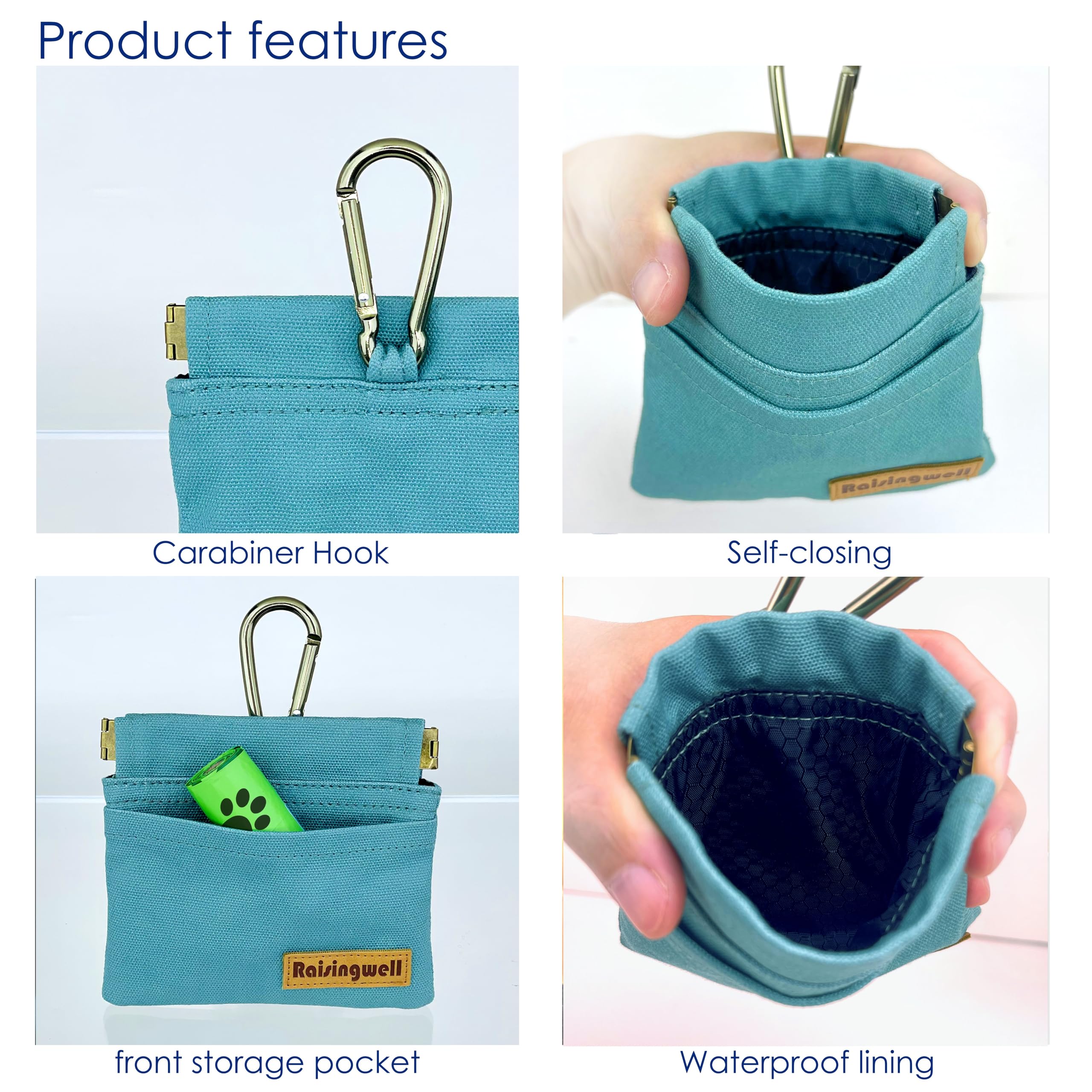 Poche Raisingwell au motif floral, visible et pratique pour les balades.