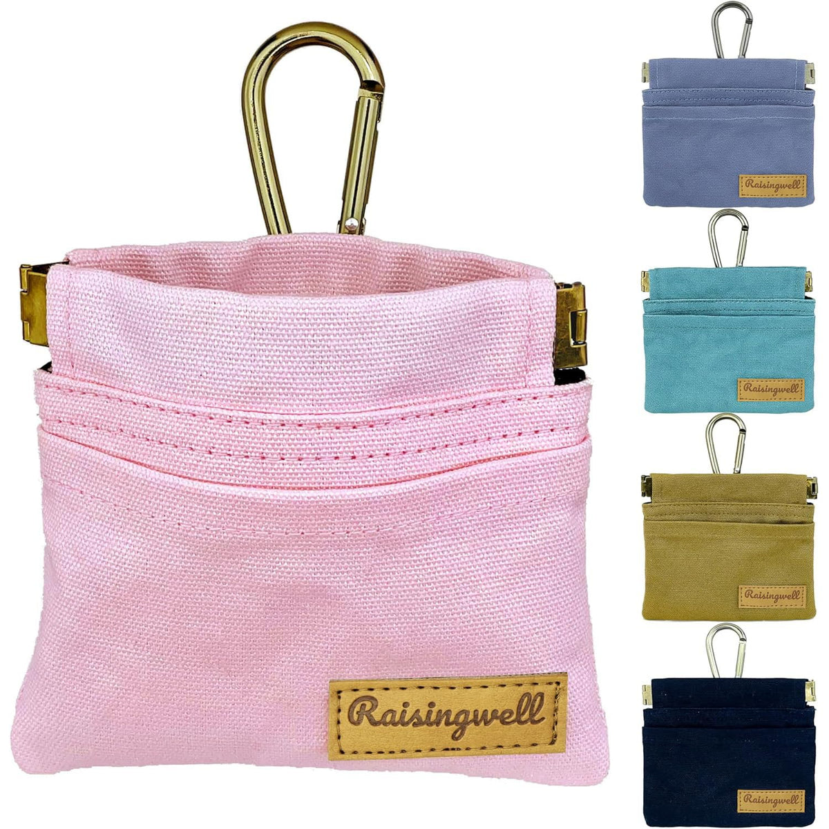 Pochette d'entraînement Raisingwell mini pour chien, pratique pour récompenser lors des balades.