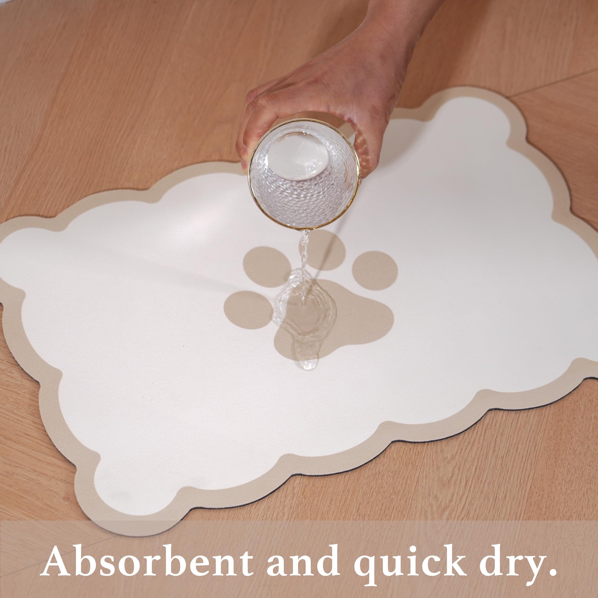 Ralxion tapis-dispenser-eau, pratique pour les gamelles et les boissons.