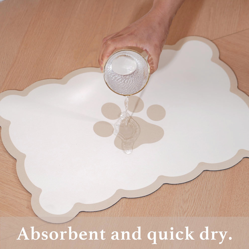 Ralxion tapis-dispenser-eau, pratique pour les gamelles et les boissons.