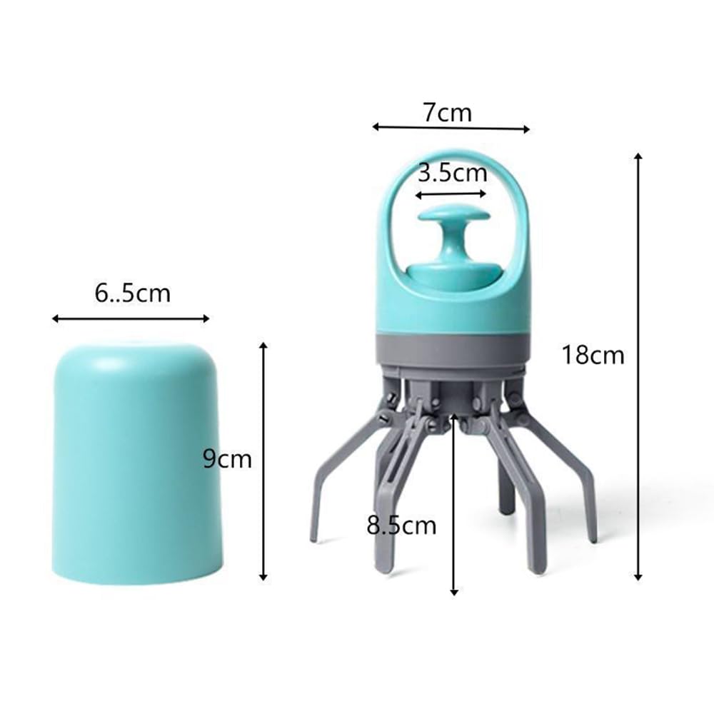 Ramasse-crottes portable avec sac-attache pour sortie rapide et propre