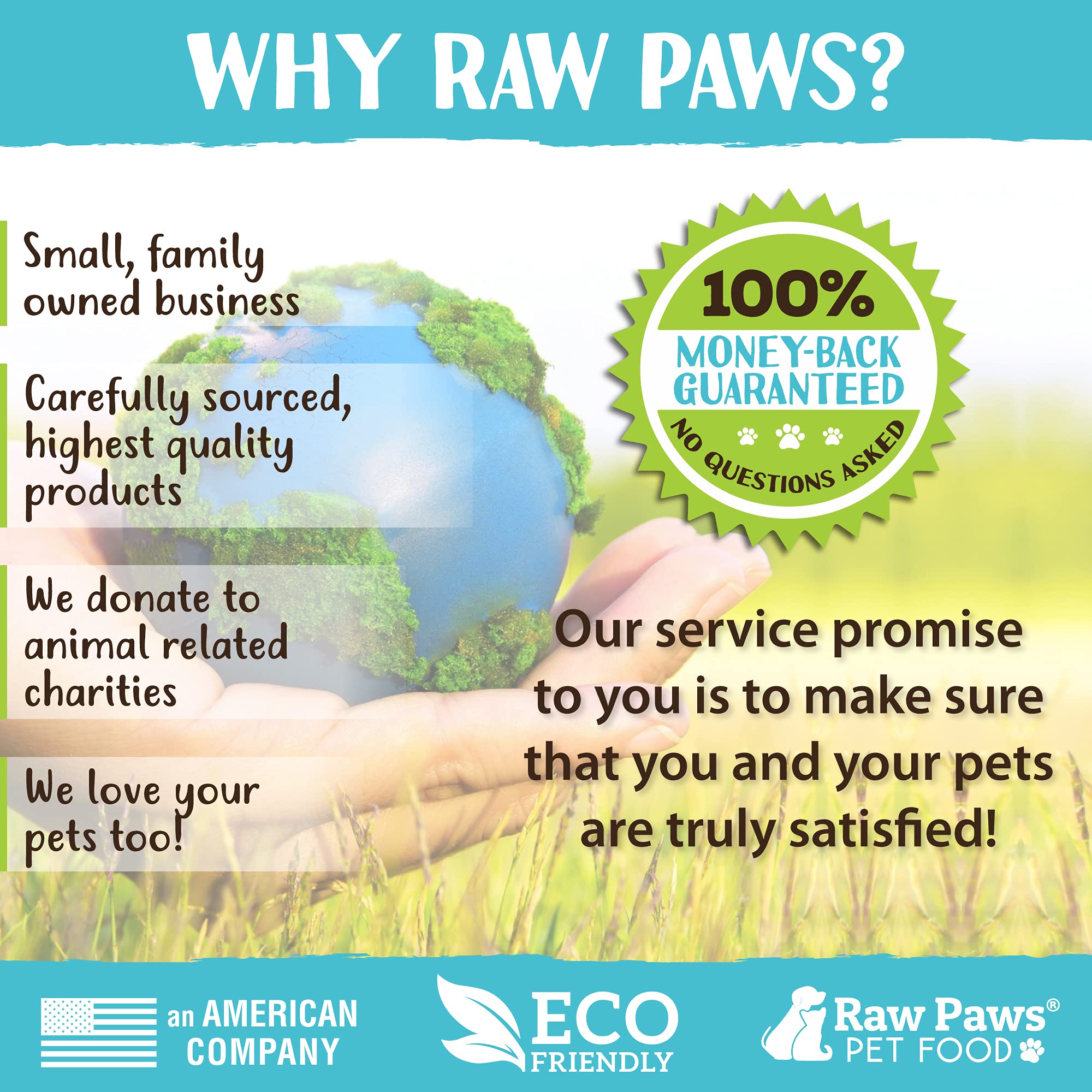 Raw Paws Poudre Citrouille Topper — Fabriqué aux États-Unis pour une qualité soutenue.