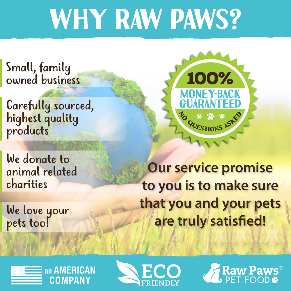 Raw Paws Poudre Citrouille Topper — Fabriqué aux États-Unis pour une qualité soutenue.
