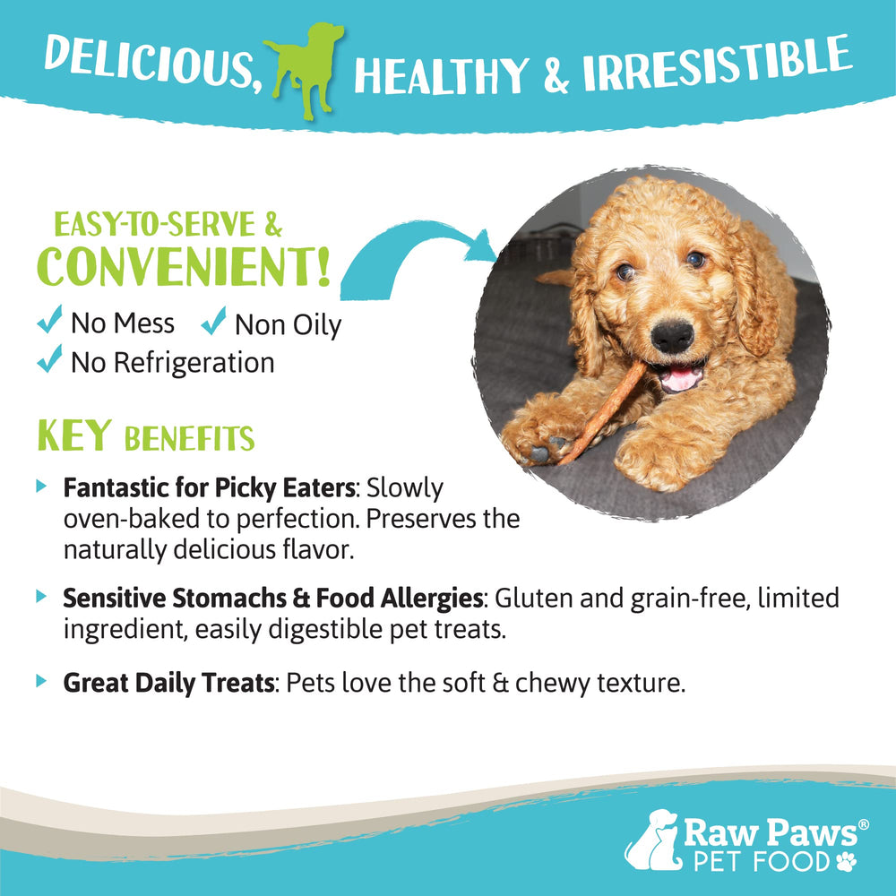 Raw Paws Soft Stick sachet réutilisable, conservation facile.