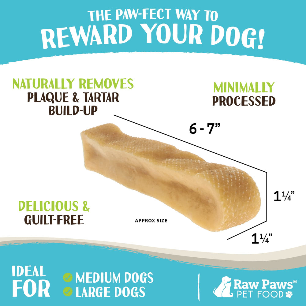 Raw Paws Yak Chews Himalayan chien en mordillant: canalise l'instinct de mastication