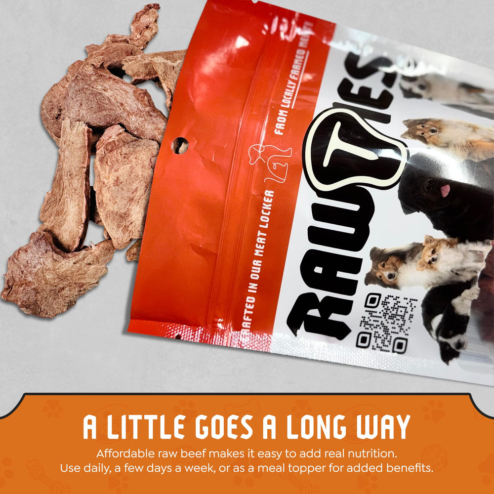 Pellets RAWTIES, pratique comme complément alimentaire
