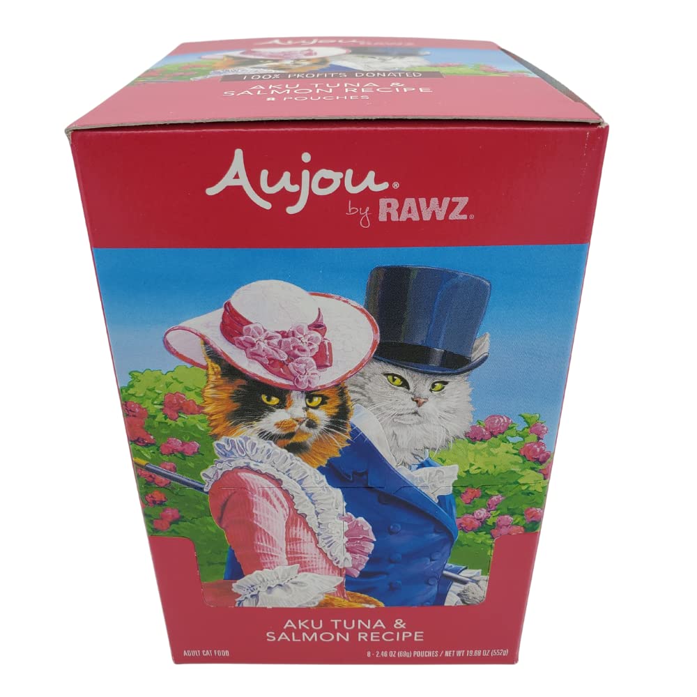 Rawz Aujou portion individuelle thon-saumon, dosage pratique.