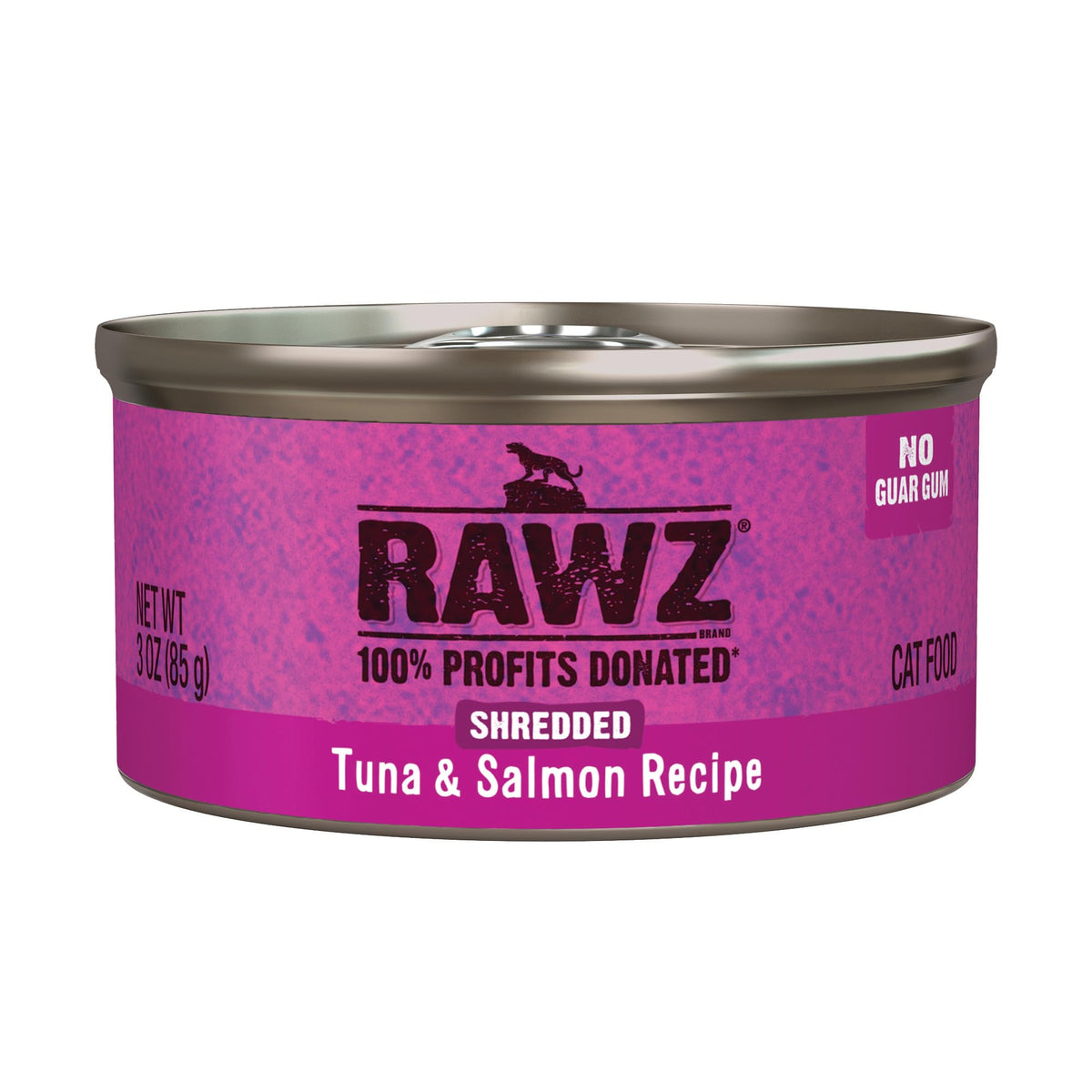 Boîte Rawz chat thon saumon 3oz, repas humide pratique.