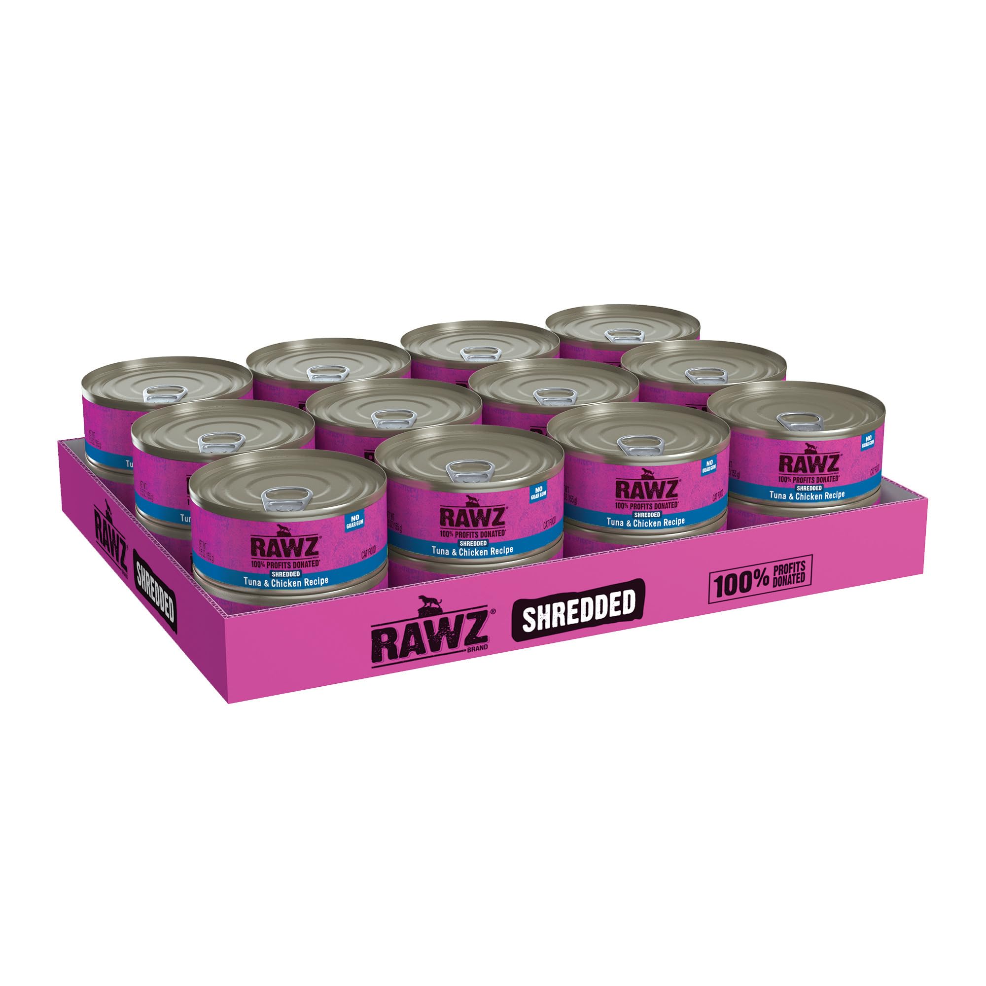 Rawz chat – texture humide avec morceaux savoureux et faciles à manger