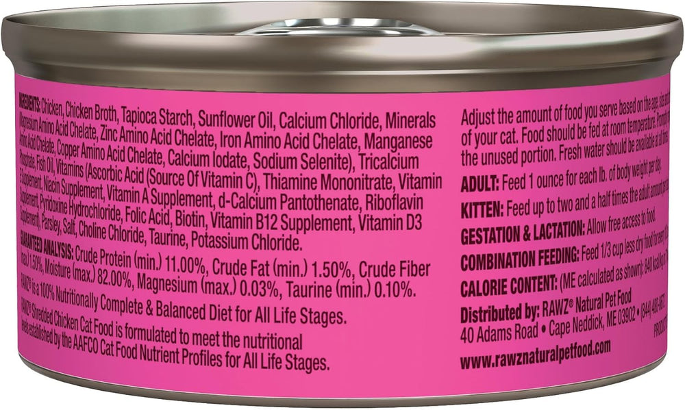 Rawz chat-thon-poulet-bouillon : goût harmonieux avec hydratation.