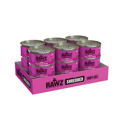 Coffret Rawz 18 boîtes, alimentation humide pratique.