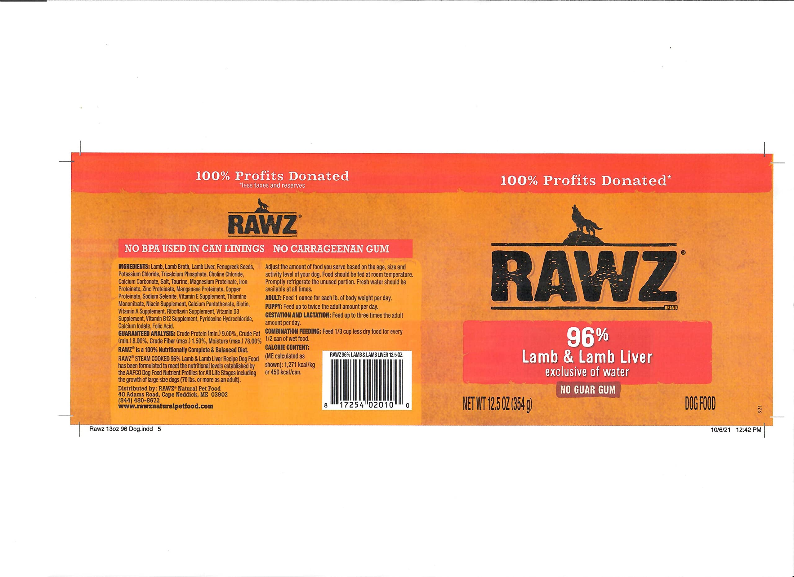 Fenugrec, liant naturel dans Rawz.