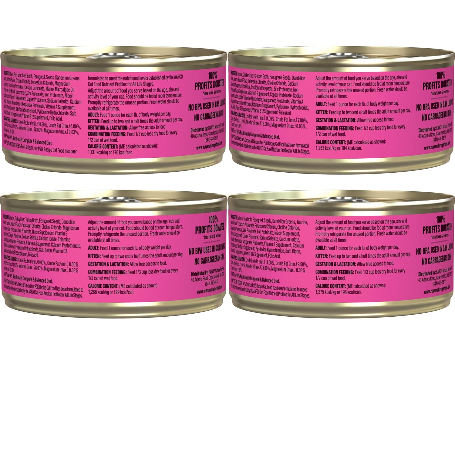 Pack RAWZ 12 conserves, variété idéale pour le menu quotidien.