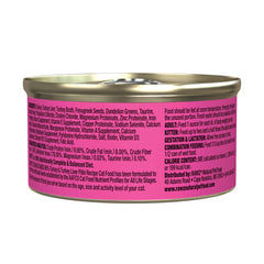 Rawz Pâté Chat Dinde – portion sur assiette, hydratation naturelle favorisée.