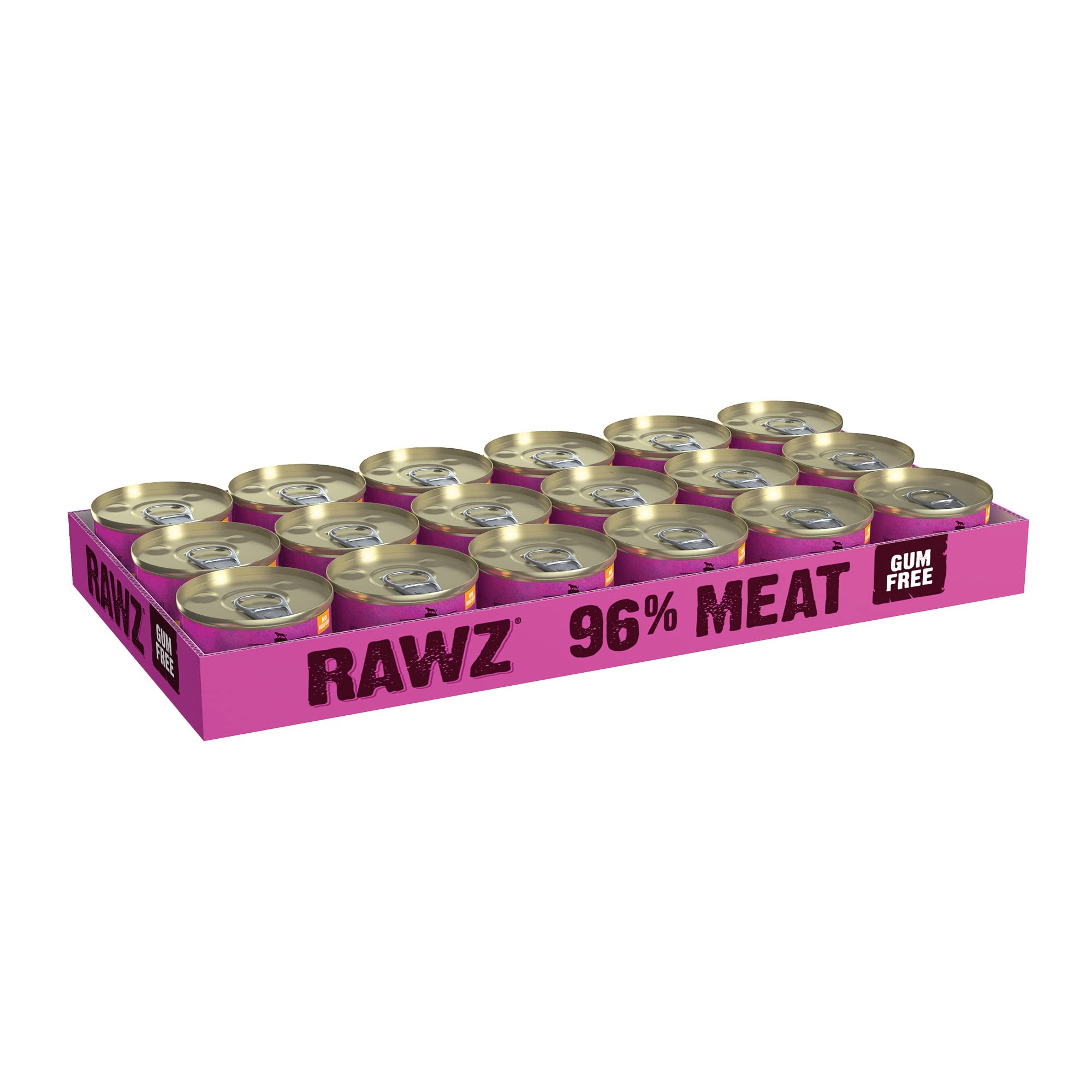 Rawz Pâté Chat Lapin Potiron – hydratation naturelle grâce à l’apport en eau.
