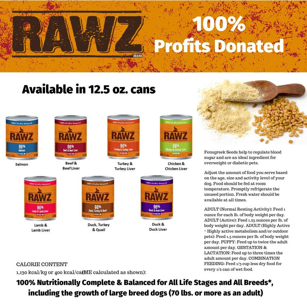 Les profits Rawz reversés à des chiens d’assistance et secours.