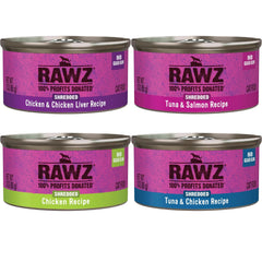 Rawz saveur poulet et foie, duo protéiné pour diversifier l'alimentation.