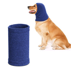 Rbenxia cache-oreilles chien bleu grand-angle: protection auditive et chaleur.