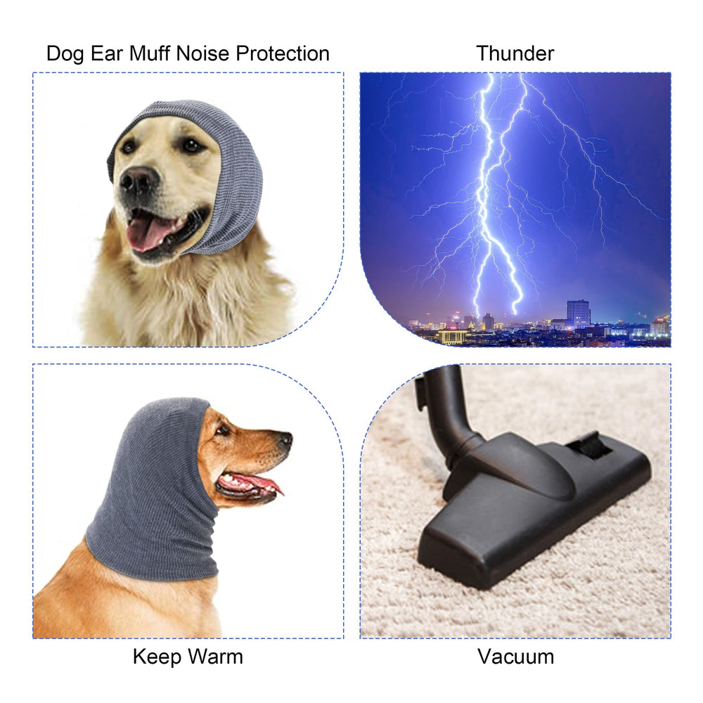 Chapeau-oreilles hivernal Rbenxia pour chien, chaleur et protection.