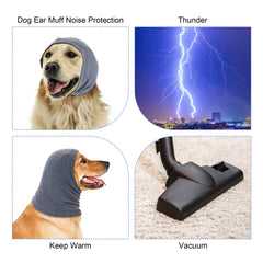 Chapeau-oreilles hivernal Rbenxia pour chien, chaleur et protection.