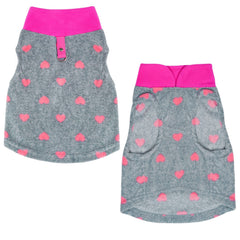 Rbenxia gilet polaire avec anneau pour laisse, pratique en promenade