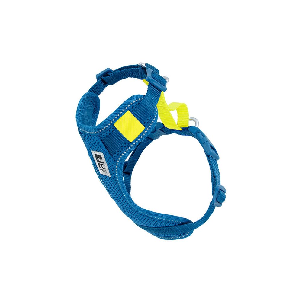 Harnais RC Pets Moto Control bleu arctique pour chien et chat, sécurité lors des trajets en voiture