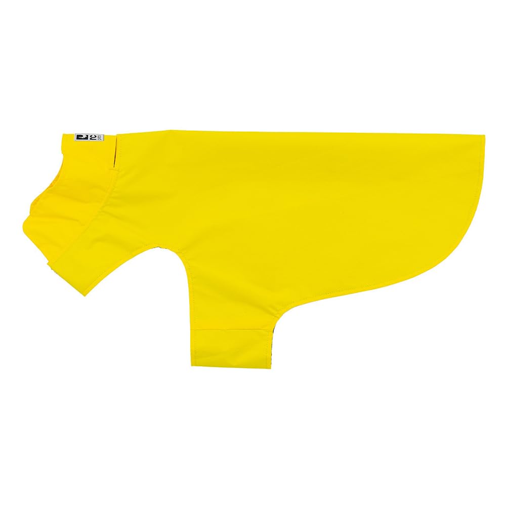 RC Pet Products Delta Rain Slicker – veste-pluie citron pour chien, imperméable et ajustée.