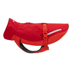 Manteau Circuit RC Pets vue avant, chaud et ajustable pour chien.