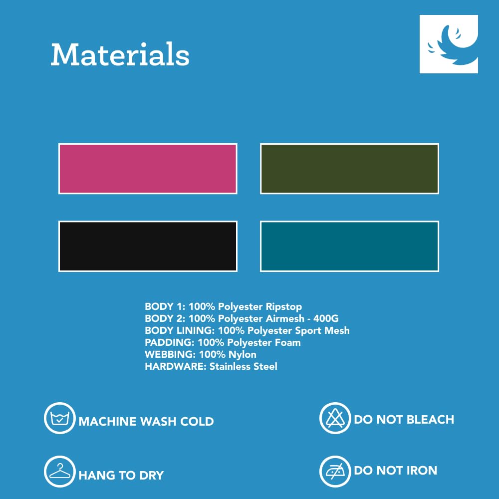  RC Pets Tempo harnais XL Heather Teal, visibilité nocturne renforcée par une étiquette réfléchissante.