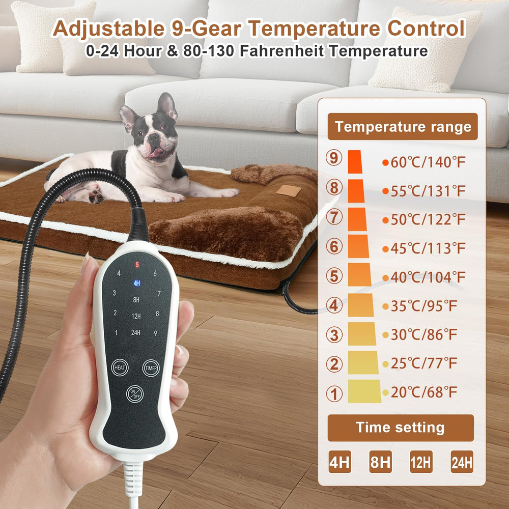 RC SLL mémoire mousse, soutien orthopédique pour petits et moyens chiens