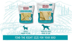 Real Hide emballage 12-8oz: emballage pratique pour le dosage quotidien.
