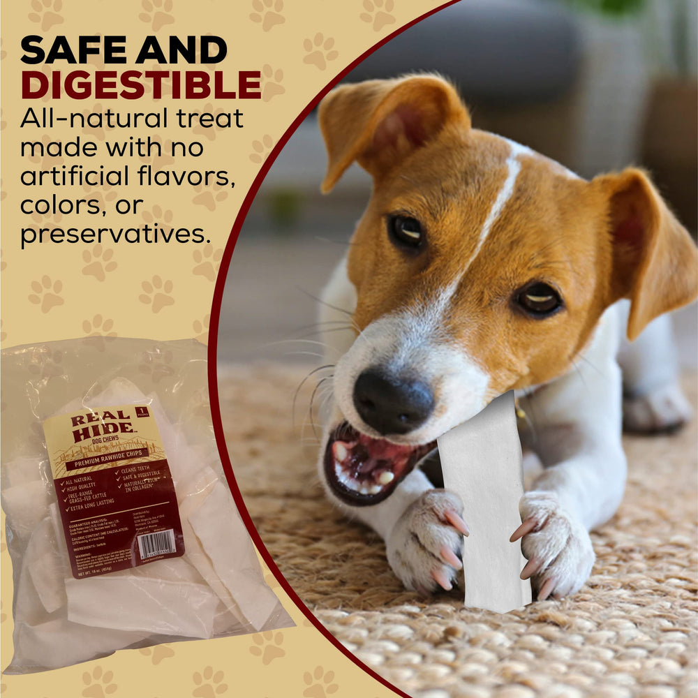 Real Hide – mastication longue durée pour chiens, divertissement sain et durable.