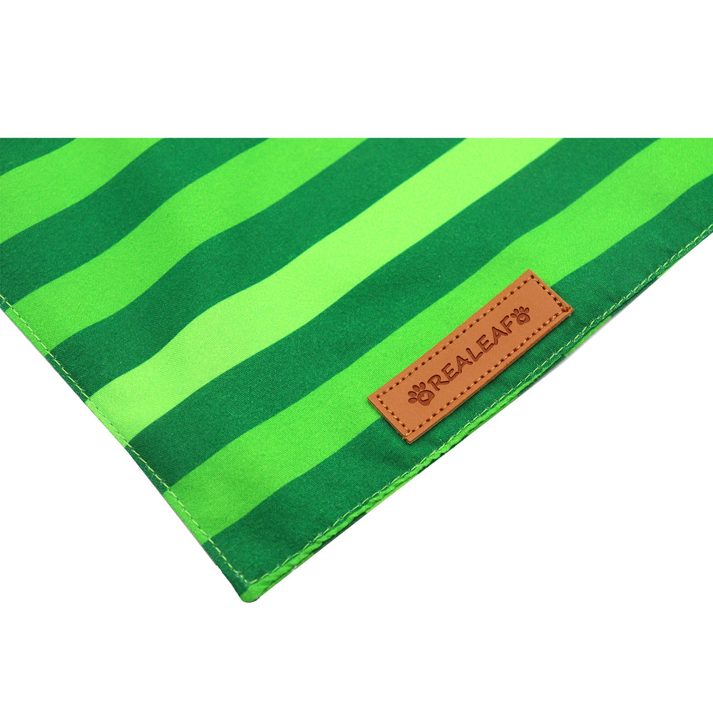 Realeaf bandana moyen chien Saint-Patrick, accessoire festif pour sorties.