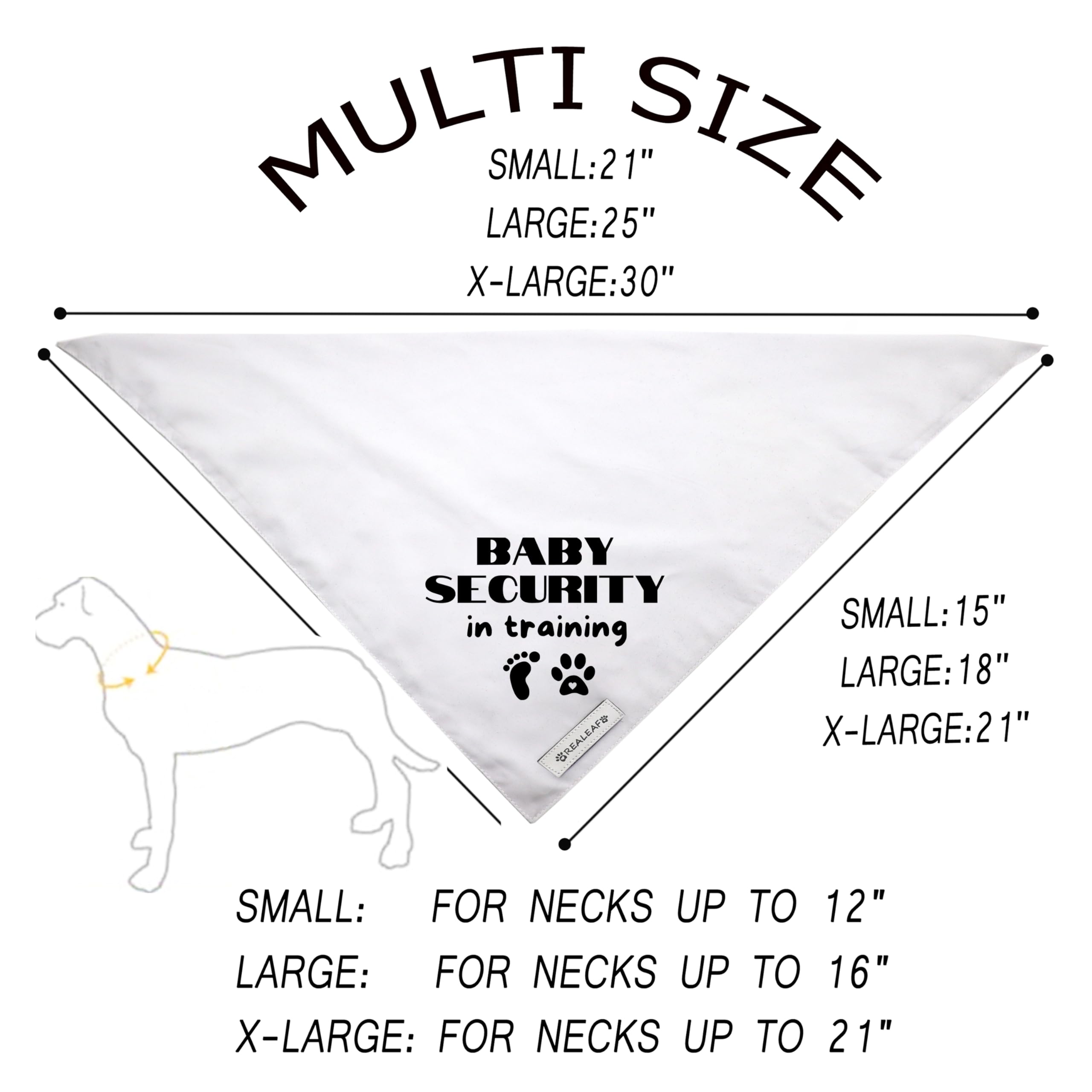 Bandana Realeaf, tissu durable, parfait pour aventures quotidiennes canines.