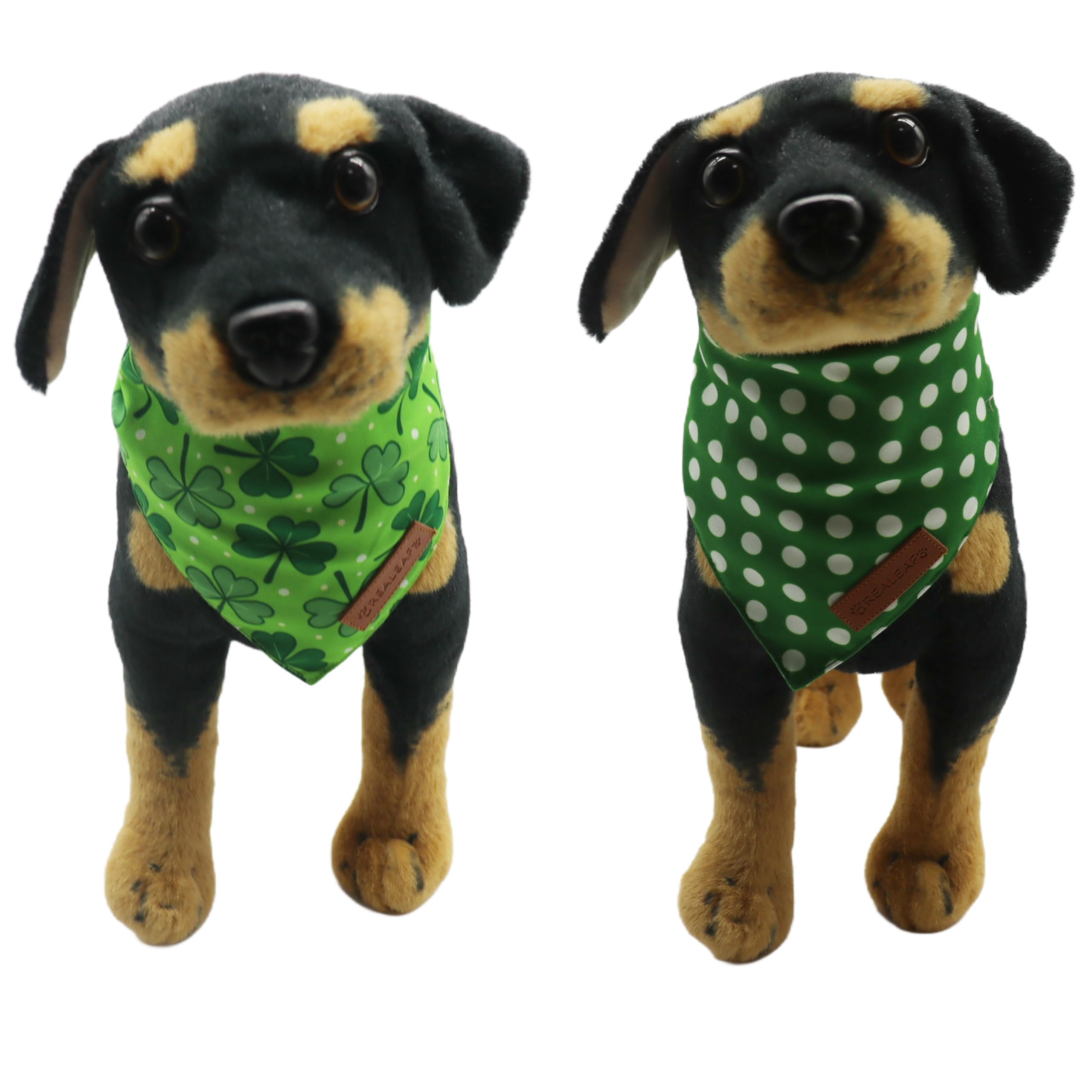 Bandana Realeaf Saint-Patrick réversible trèfle vert pour varier les looks