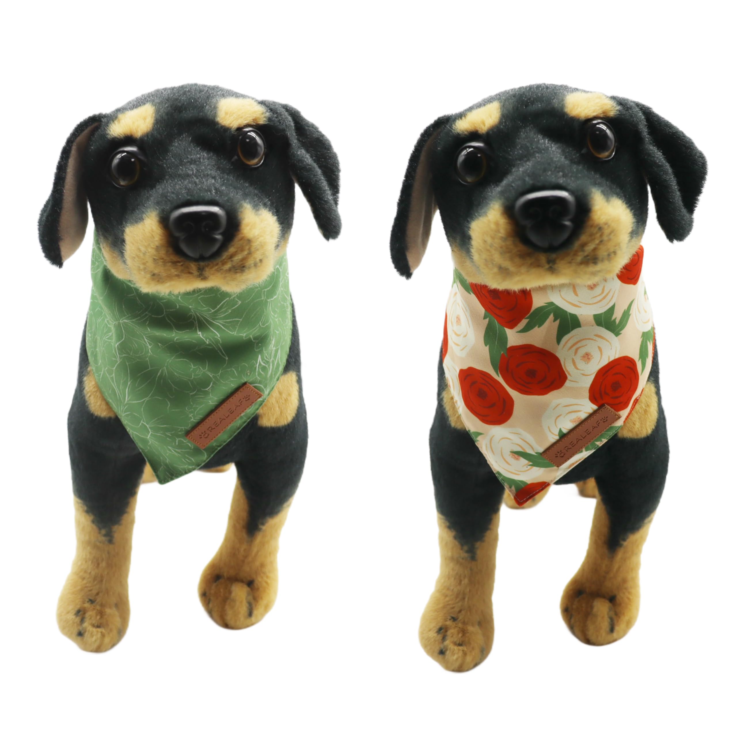 Bandana Realeaf doux et résistant, parfait pour promenades et jeux.