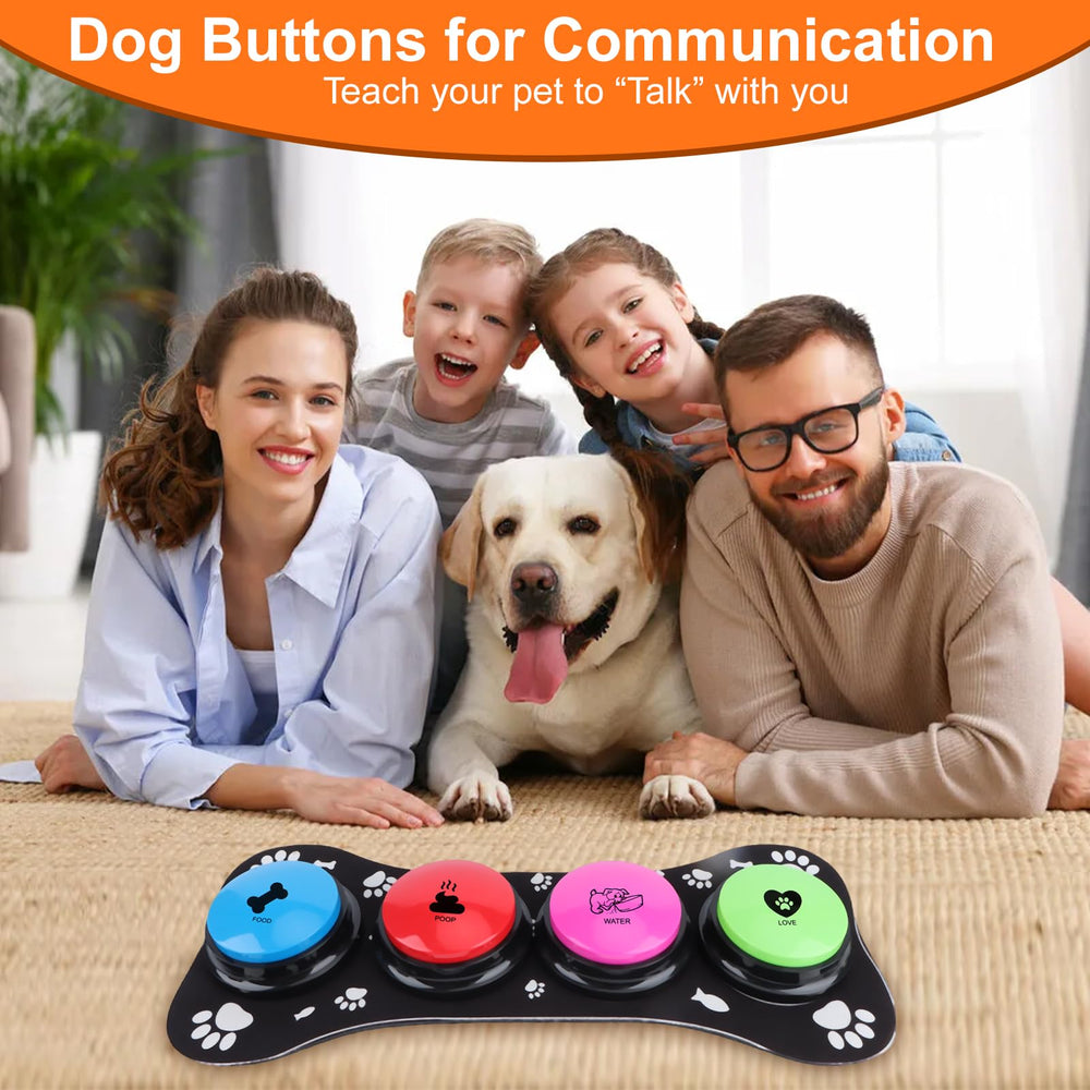 REAQUE kit-education-chiens-et-chat-boutons-denregistrement-pratique-et-reutilisable.
