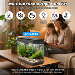Rechale aquarium LED 7 couleurs affiche ambiance personnalisée