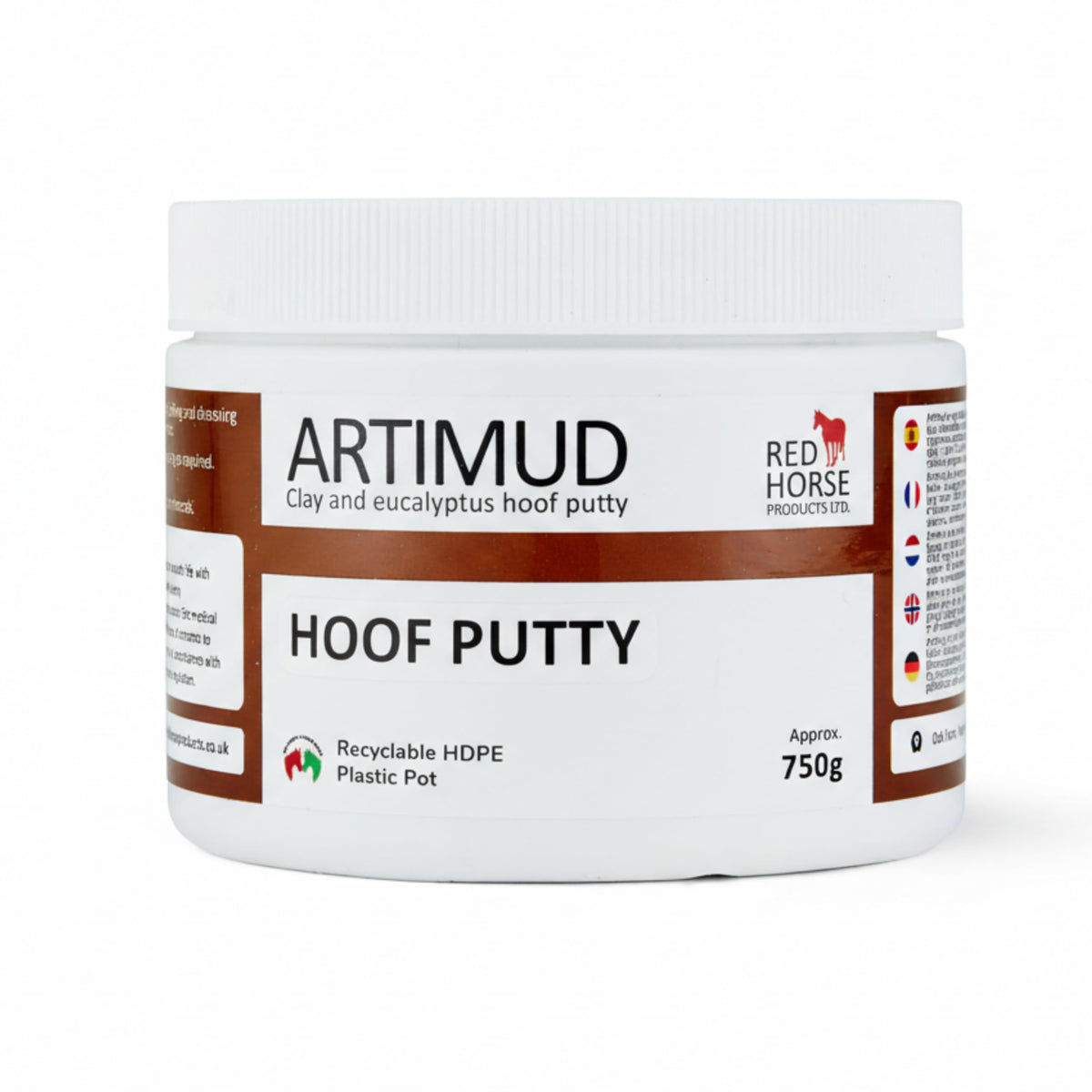 Artimud pâte cheval, texture naturelle prête à l'application et protection durable
