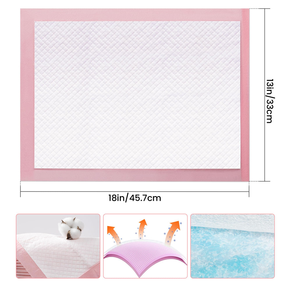 Red Rabbits design rose, tapis absorbant discret.