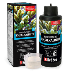 Red Sea Reef Foundation B – bouteille-dose pour dosage précis de l’alcalinité dans le bac.