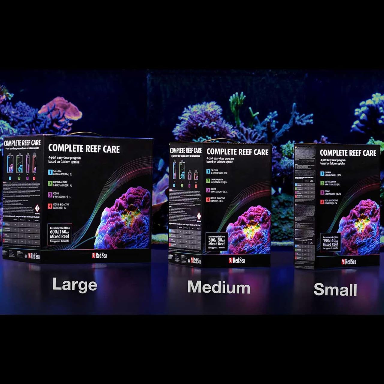 Red Sea Small RCP – Ensemble de dosage complet pour un entretien simplifié.