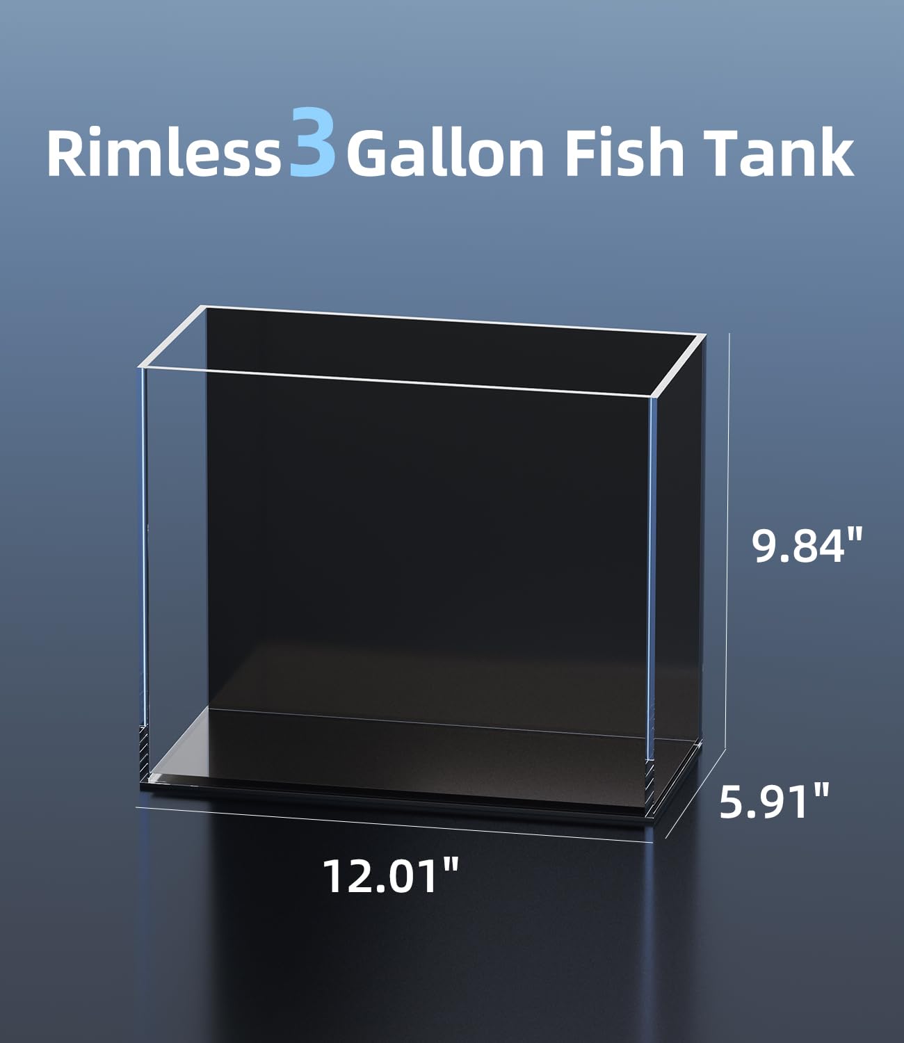 RED TAIL FISH, joints silicone 5 mm lisses pour une installation durable.