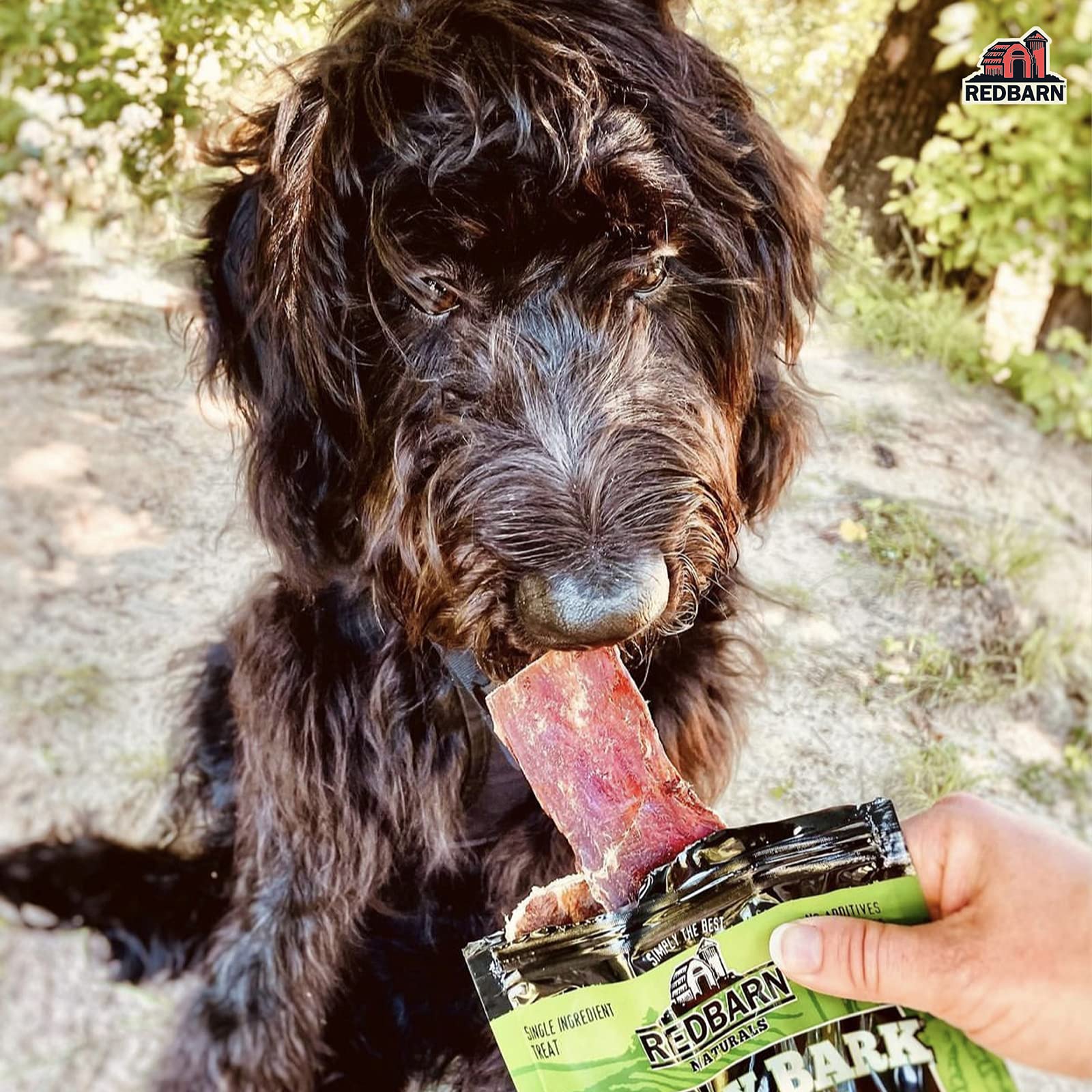 Redbarn Barky Bark: idéal pour chiens sensibles, sans céréales et sans cuir.