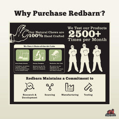 Barres bully Redbarn offrant un divertissement de longue durée pour chiens motivés par la mastication.