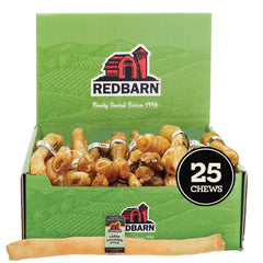 Redbarn boeuf collagene batonnets dentaires: texture ferme et nettoyage mecanique des dents.